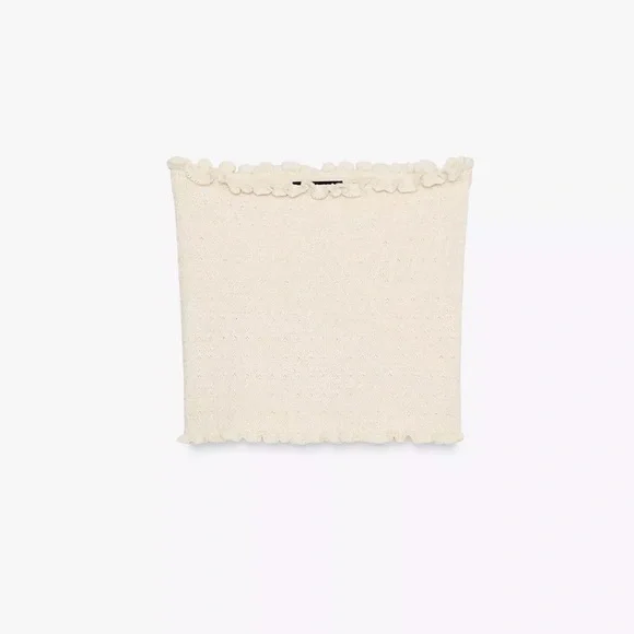 Zara knit bandeau top - Picture 6 of 13